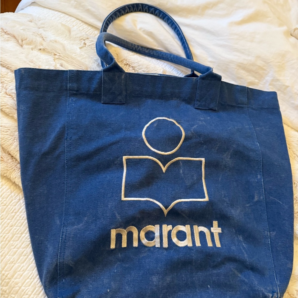 Isabel Marant Blue Yenky Tote Bag